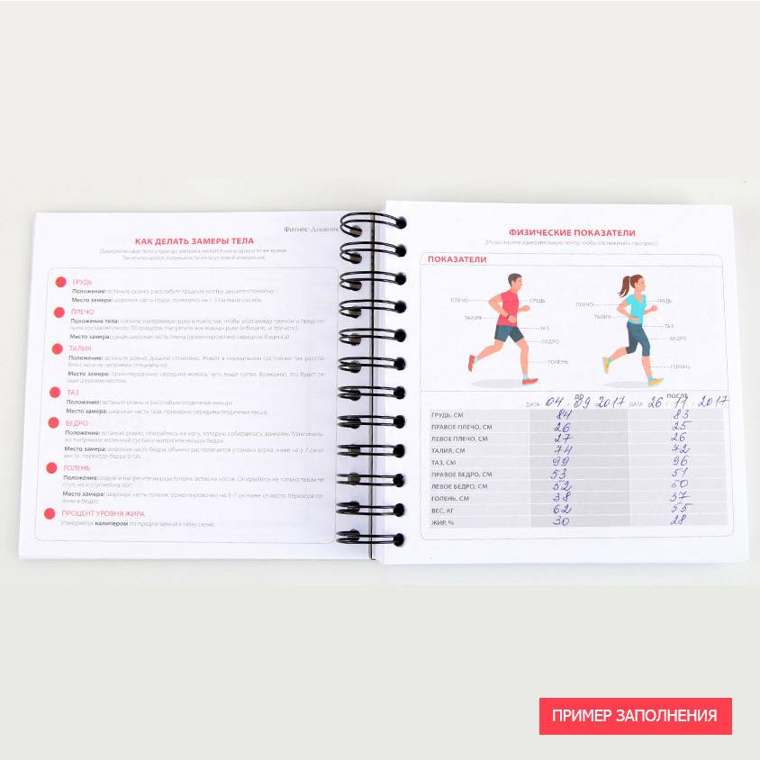 Онлайн-дневник для похудения: ведение отчётов по фитнес-тренировкам и питанию