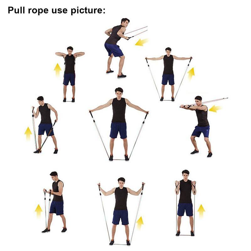 Упражнения с эспандером для мужчин и женщин в домашних условиях