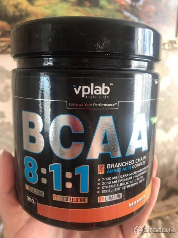 Bcaa 2:1:1 от vplab: описание и состав