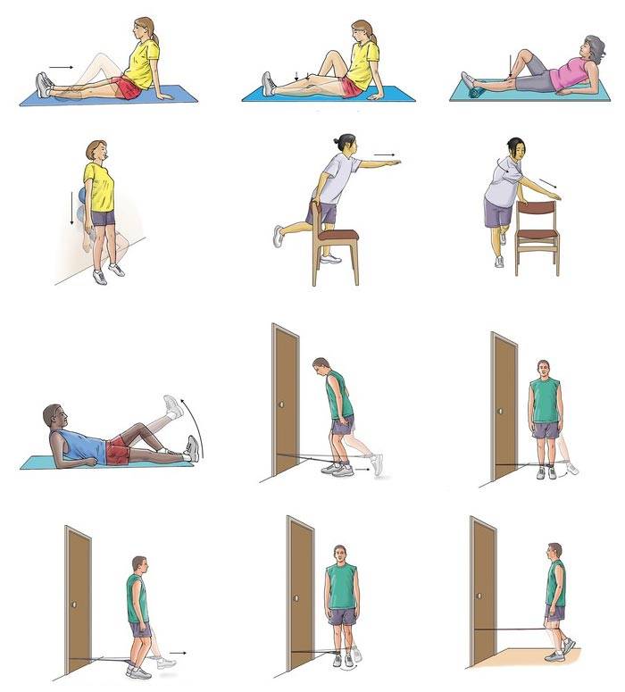 Болит колено: какие упражнения можно делать, а от каких лучше отказаться