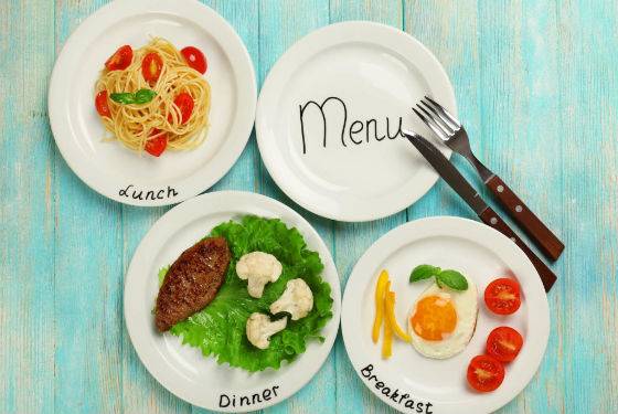 Составить меню онлайн для похудения без диет