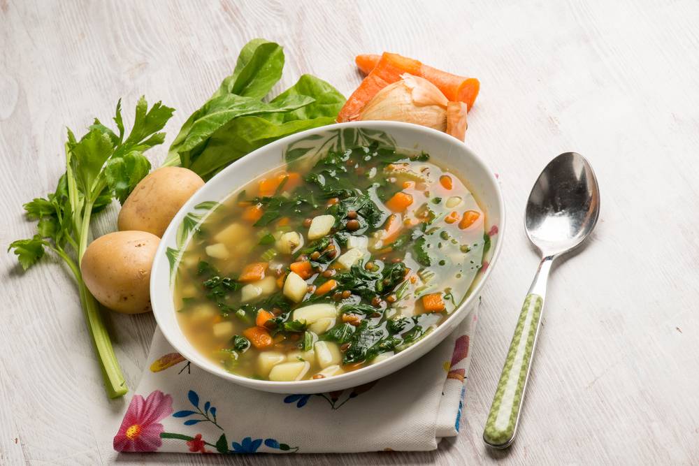 Вегетарианский суп, рецепт из овощей для диеты | irksportmol.ru