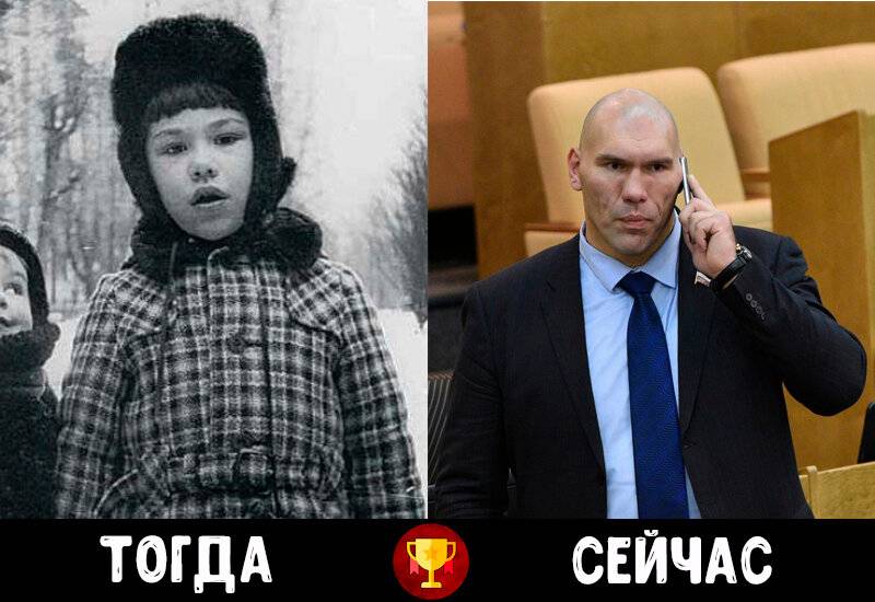 Каким был Николай Валуев в детстве: фото и видео
