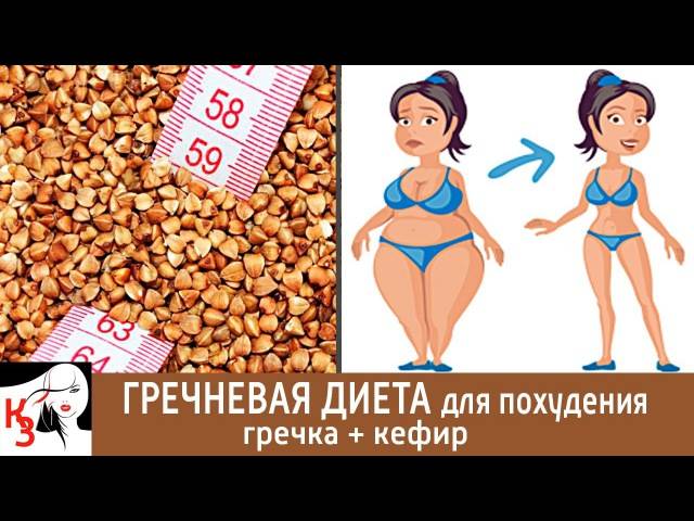 Диета на гречке с кефиром: худеть за неделю на 12 кг