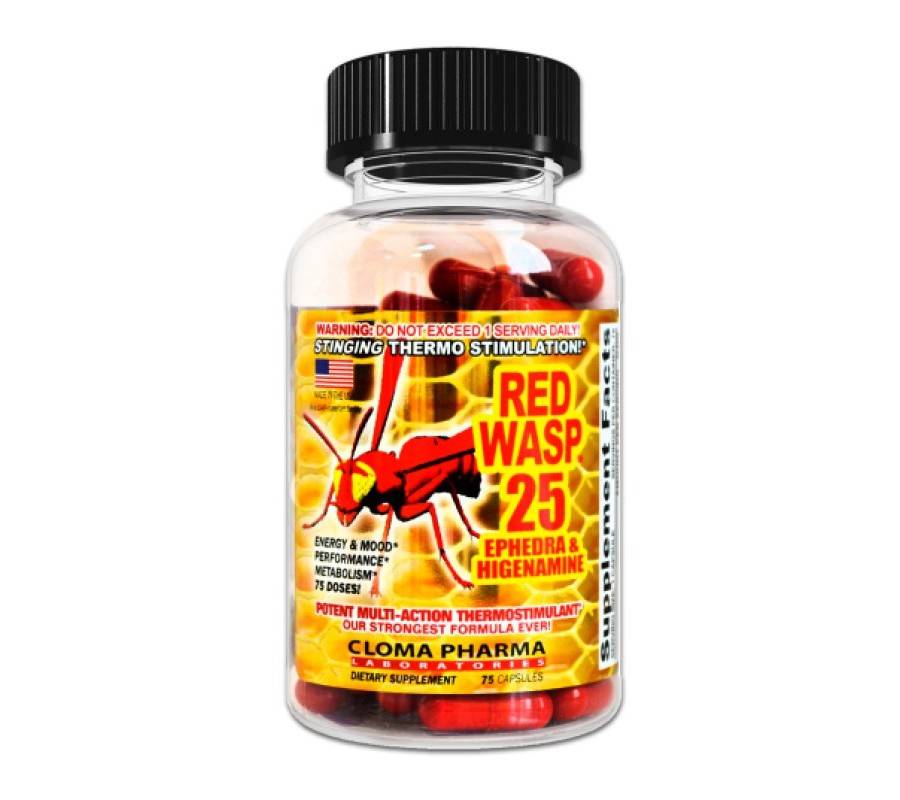 Red wasp 25 жиросжигатель - как принимать? состав, отзывы, цена