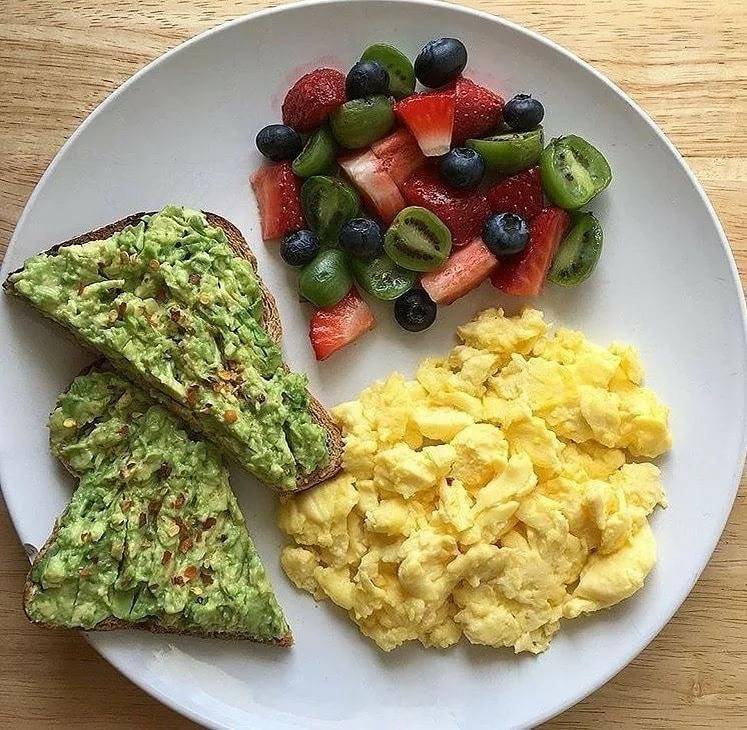 Полезный завтрак при правильном питании