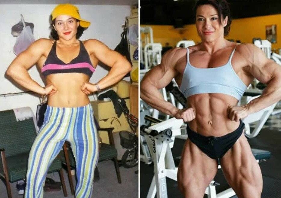 Фото до и после стероидов