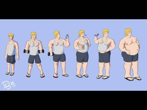 Худеть и качаться.как жир превратить в мышцы