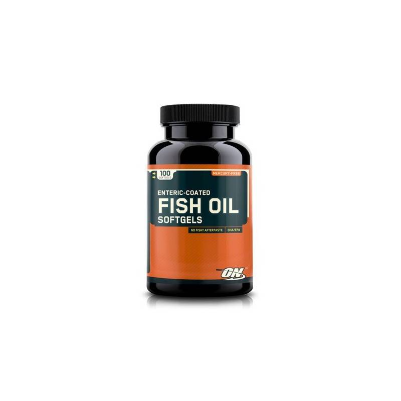 Enteric coated fish oil softgels 100 капс (optimum nutrition)