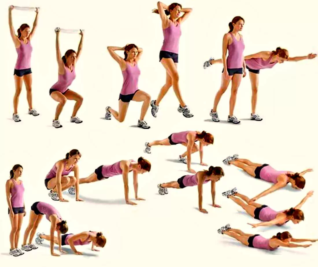 Упражнения для фитнеса - тренировки для начинающих