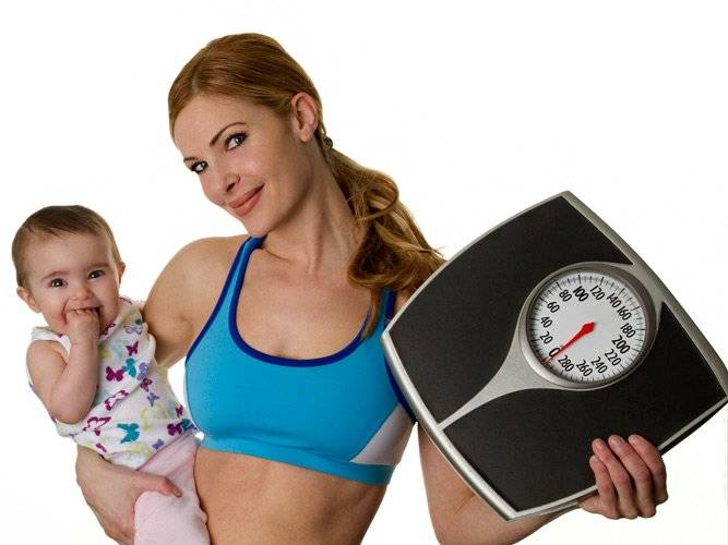 Похудеть после беременности и родов