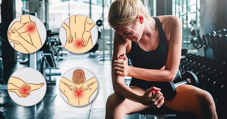 Боль в мышцах после тренировки: причины и лечение